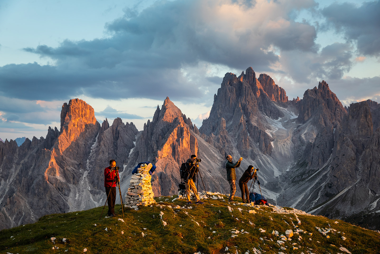 Overseas photography workshop at Dolomites.