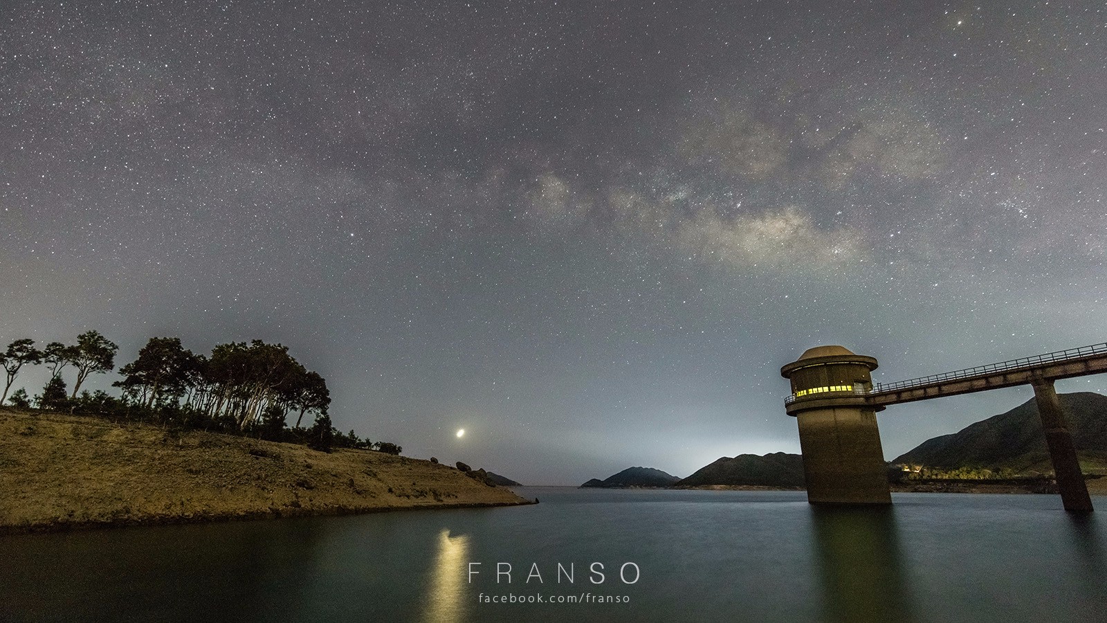 Starscape and Milkyway | Hong Kong | West Dam  | High Island Reservoir, Sai Kung