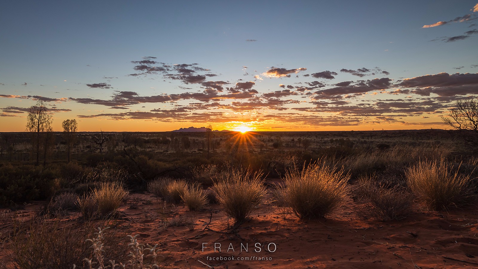 Landscape |  | Sunset at the Desert | Taken at Yulara