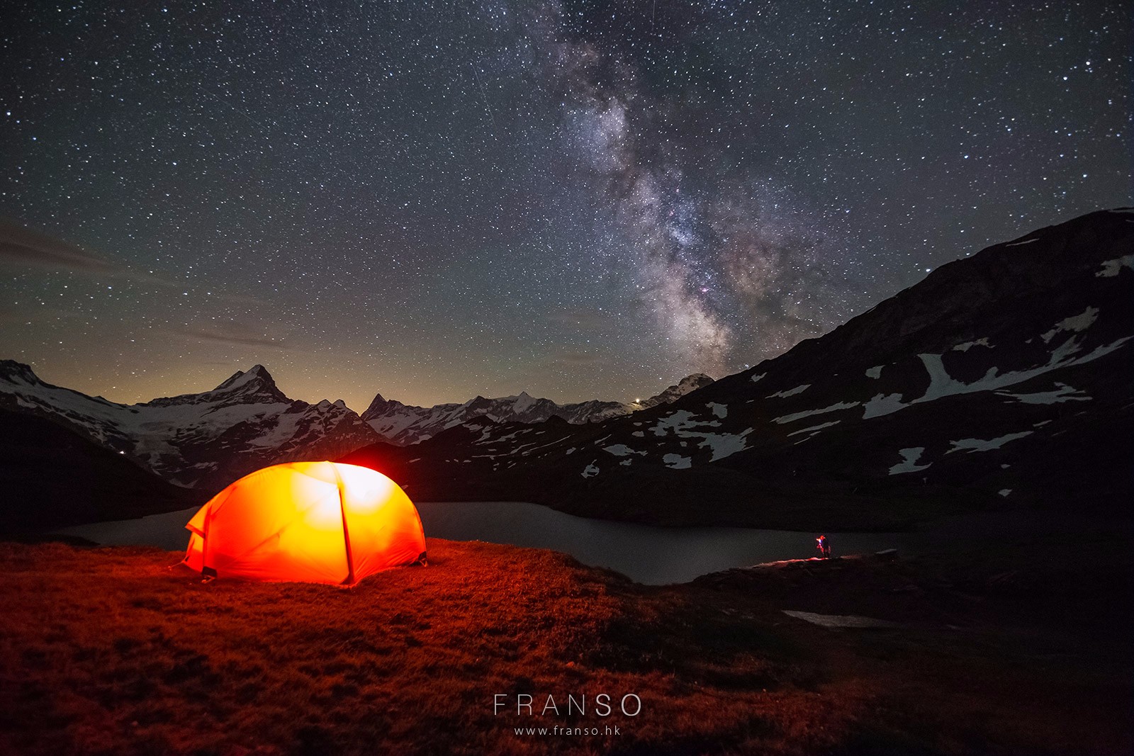 Starscape and Milkyway |  | Bachalpsee | Berner Oberland, Switzerland