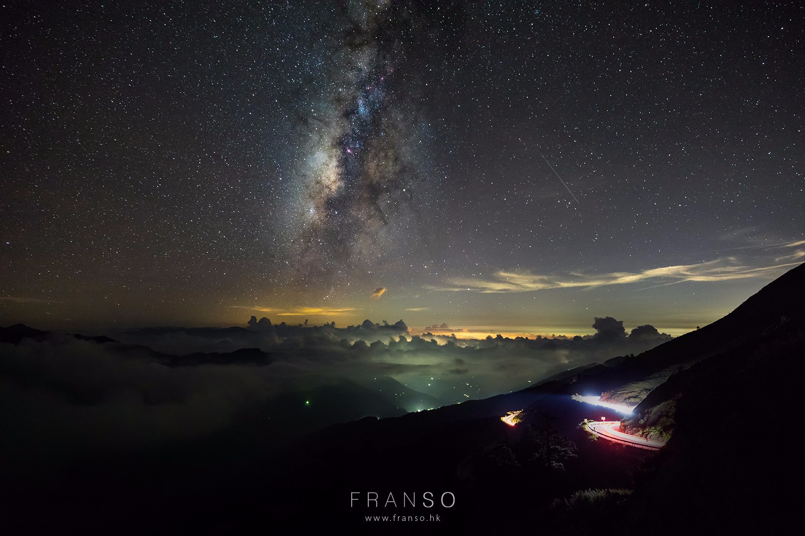 Starscape and Milkyway | Taiwan | The Milkyway and the Clouds  | 