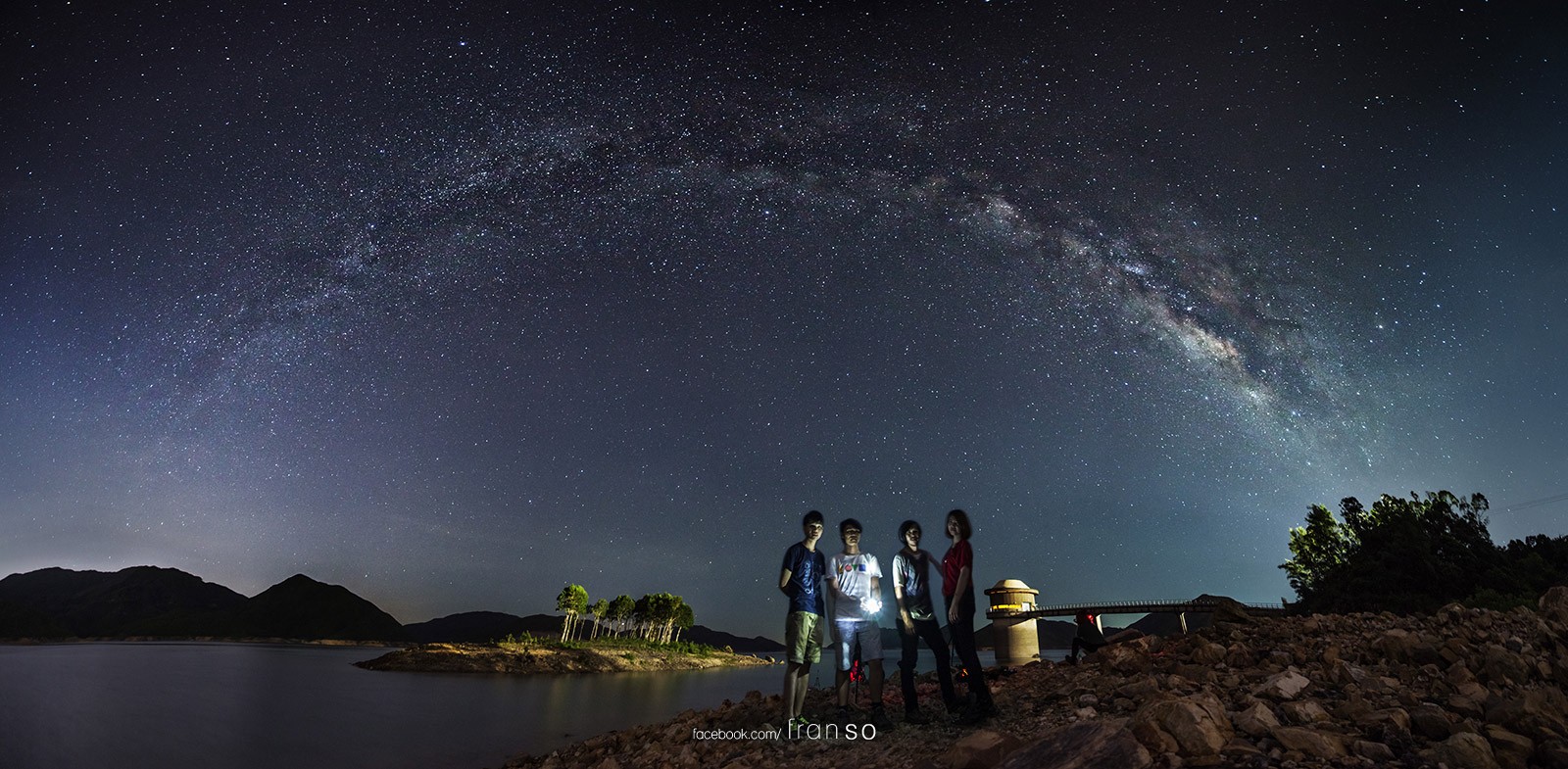 Starscape and Milkyway | Hong Kong | The Arch of the Milkyway  | West Dam of High Island Reservoir