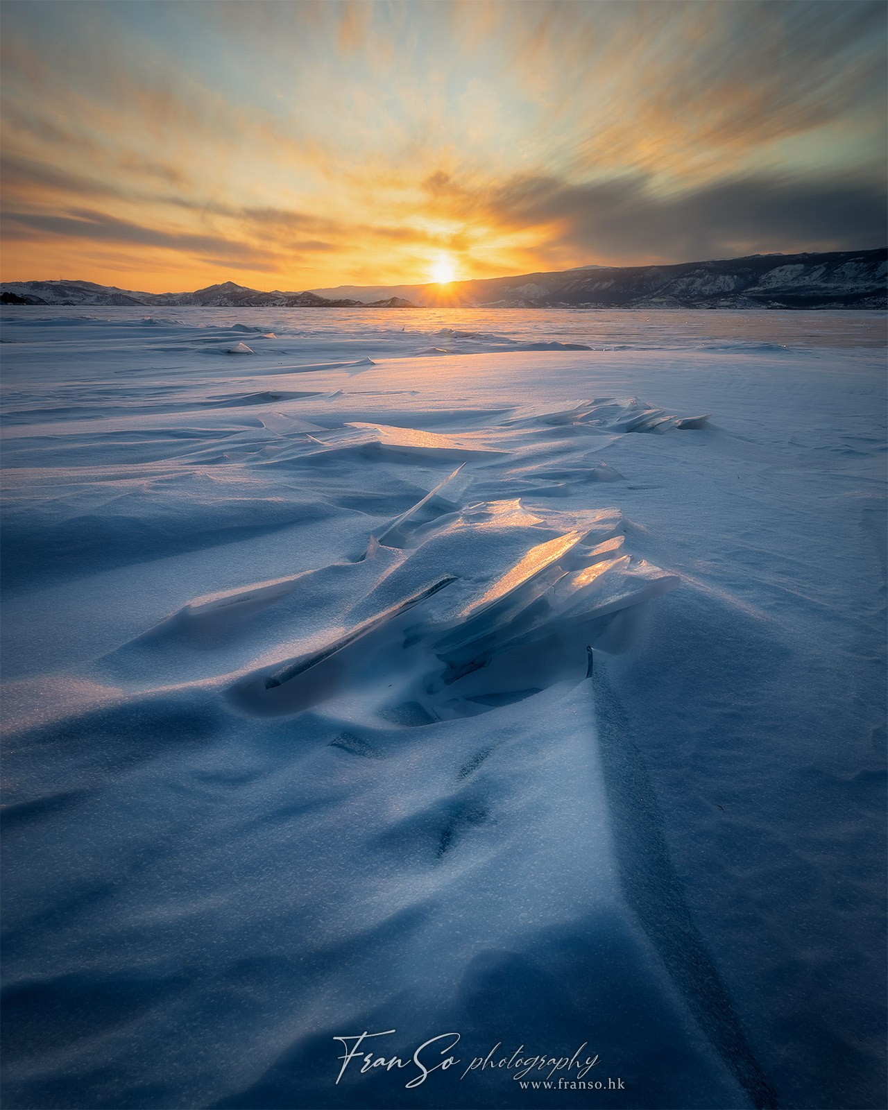 Landscape | Overseas | Sunset at Lake Baikal | 
